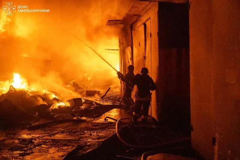 Службове фото ДСНС з місця події.