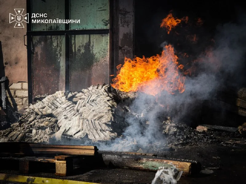 Службове фото ДСНС з місця події.