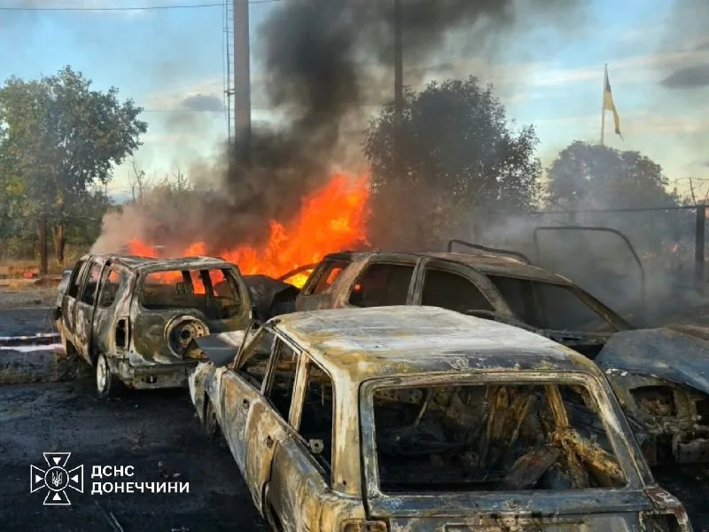 Службове фото ДСНС з місця події.