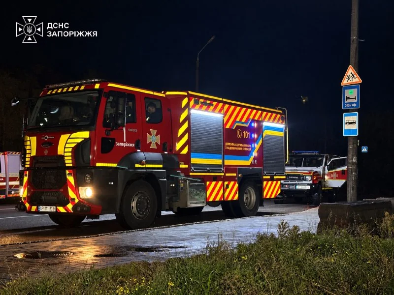 Службове фото ДСНС з місця події.